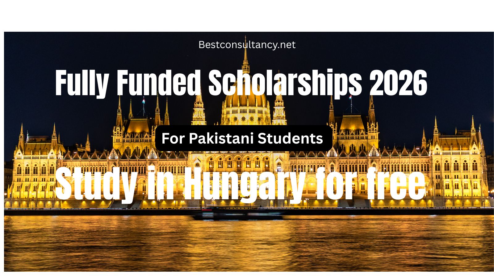 Stipendium Hungaricum Scholarship for Pakistani Students 2026