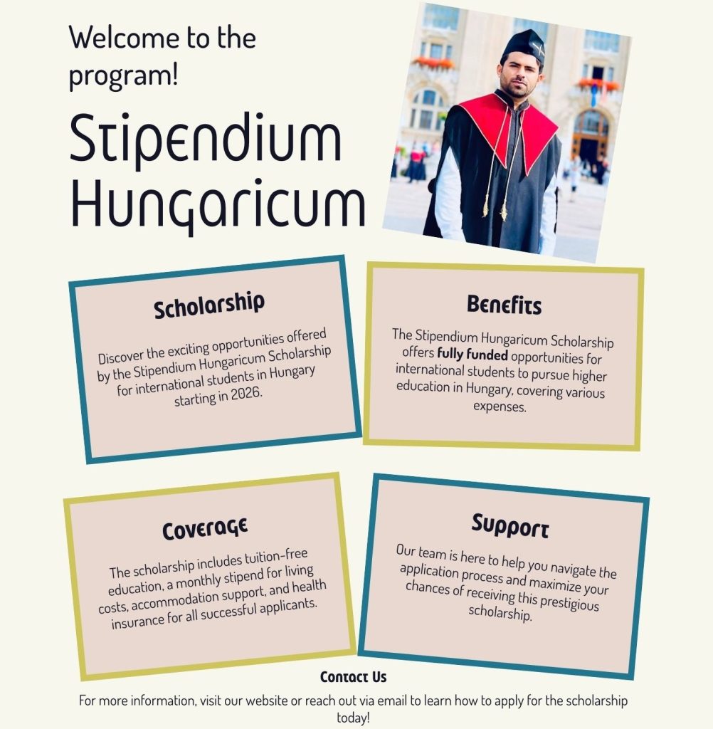 Stipendium Hungaricum Scholarship 